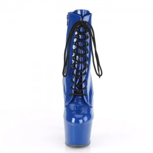 Pleaser Adore-1020 Laarzen Dames Blauw | ORJEZVG-72