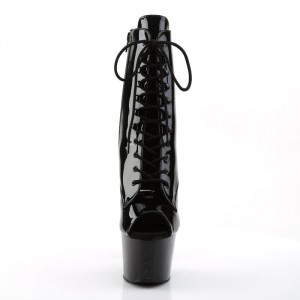 Pleaser Adore-1021 Laarzen Dames Zwart | CGJOQXP-45