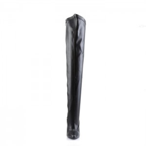 Pleaser Dagger-3060 Laarzen Dames Zwart | SXTCGFM-60