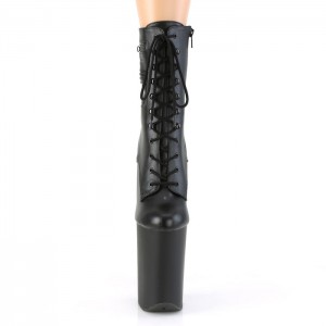 Pleaser Infinity-1020PK Laarzen Dames Zwart Zwart | XKQENMG-25