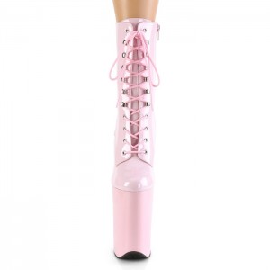 Pleaser Infinity-1020 Laarzen Dames Roze | ZDCHPMU-87